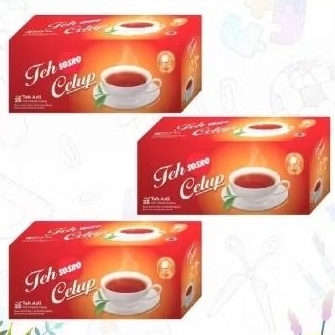 

TEH CELUP SOSRO ISI 25 X 3 KOTAK