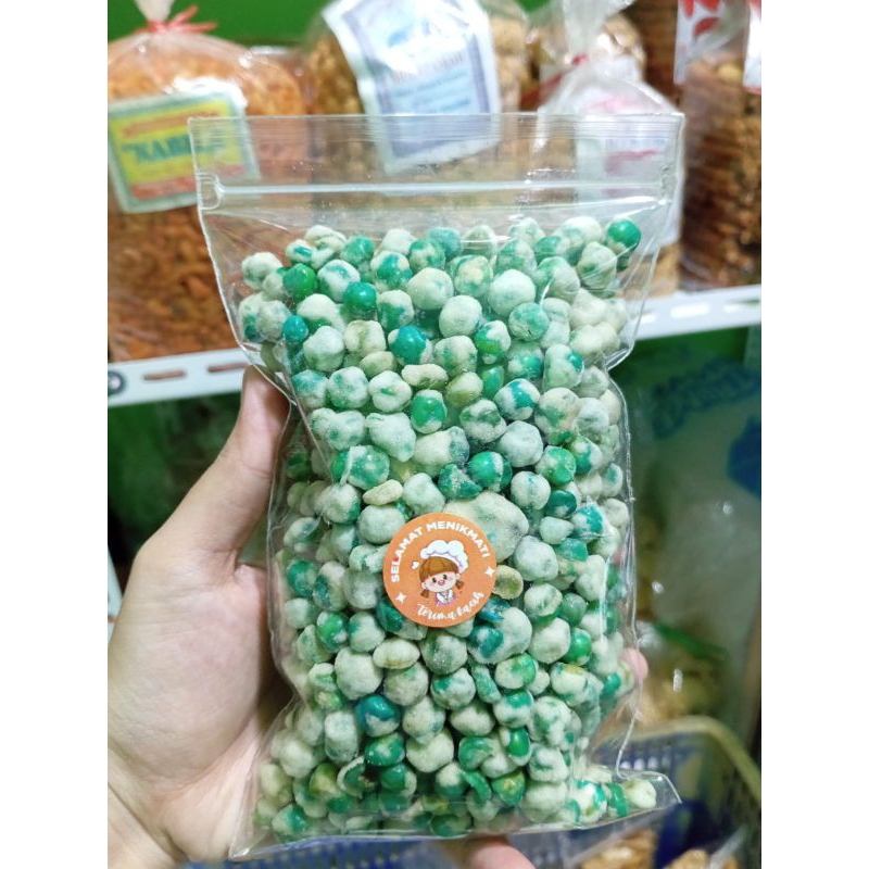 

1kg kacang polong hijau tepung jaipong