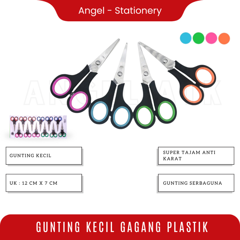 

Gunting Kecil Renceng / Isi 12 Pcs / Gunting Kain / Gunting Stainless Mini / Gunting 4 Inch / Harga Grosir / Bisa COD / Atk Blessing