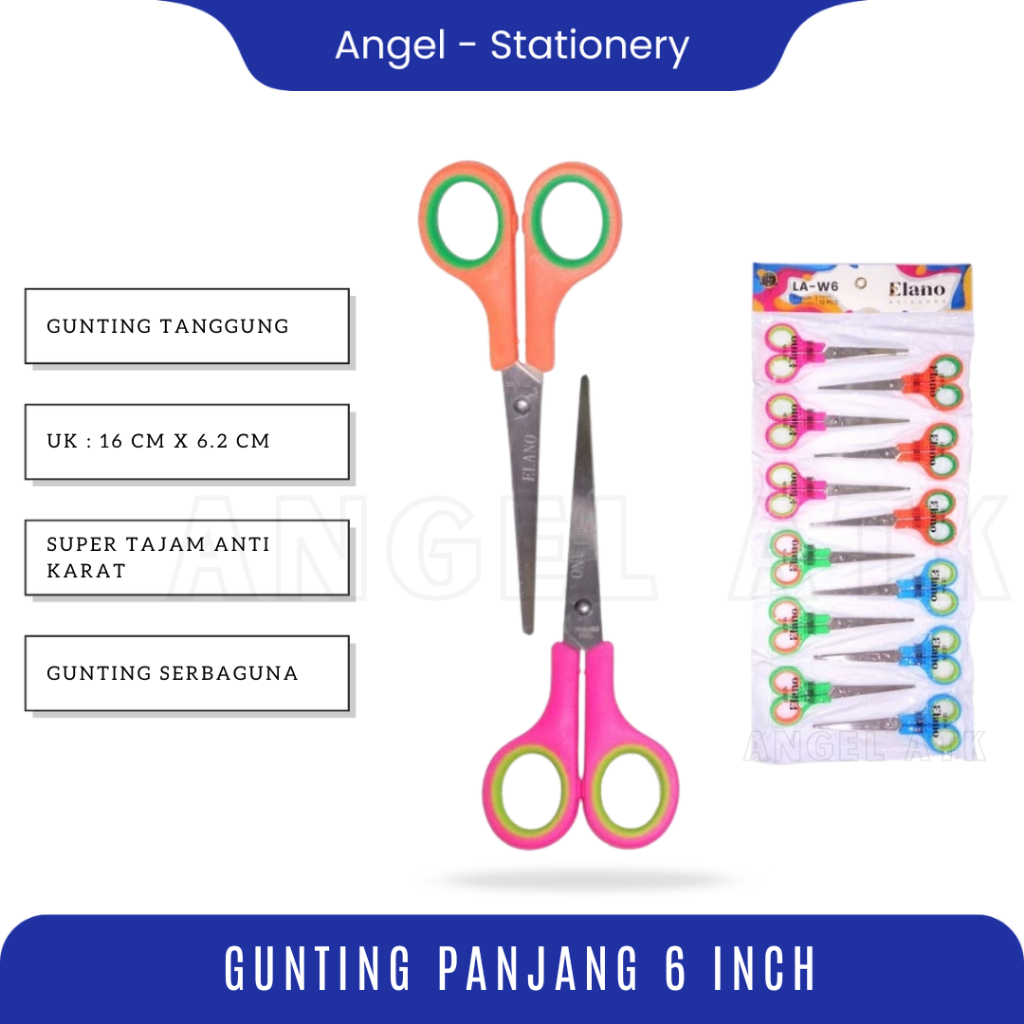 

Gunting Renteng Stainless / Gunting Panjang Warna / Gunting Tajam / Anti Mintul / Anti Karat / Bayar di tempat / Atk Blessing
