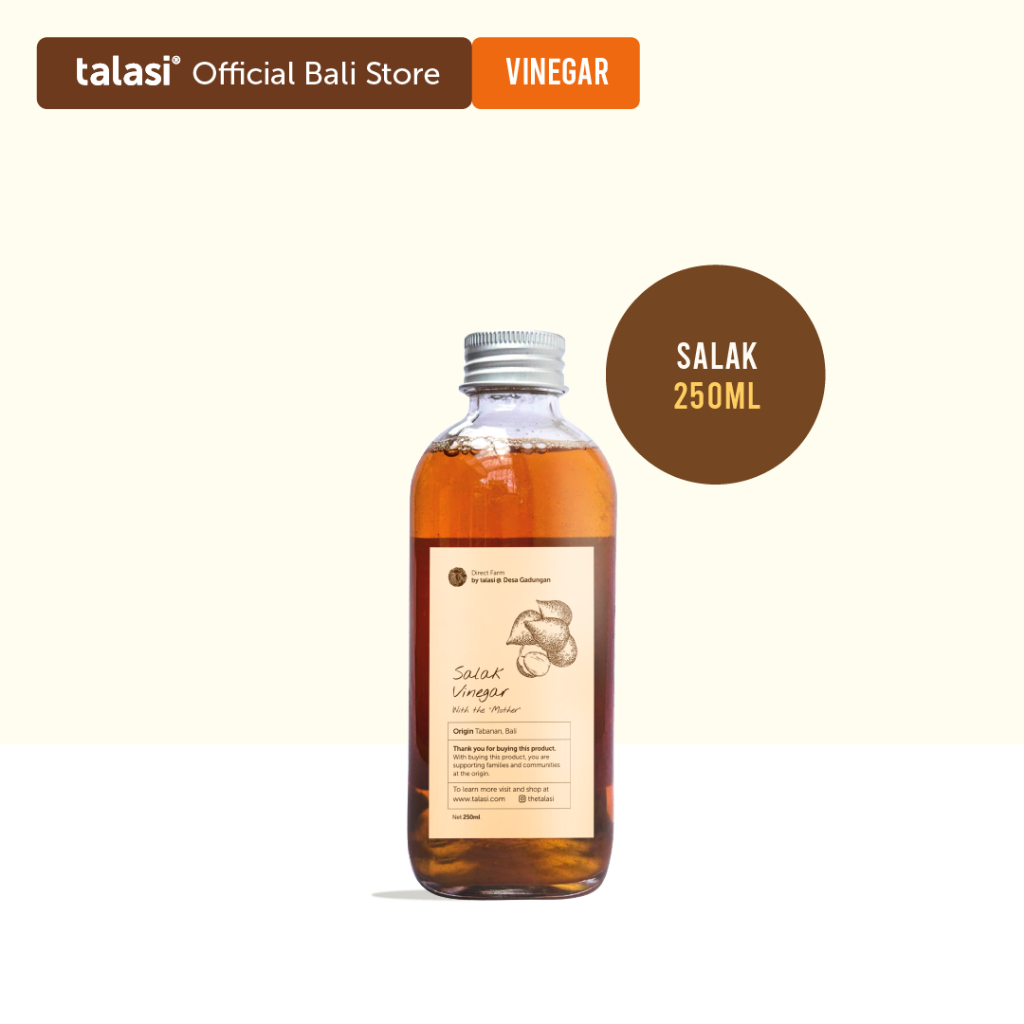 

Direct Farm Salak Vinegar Origin Tabanan, Bali 250ml