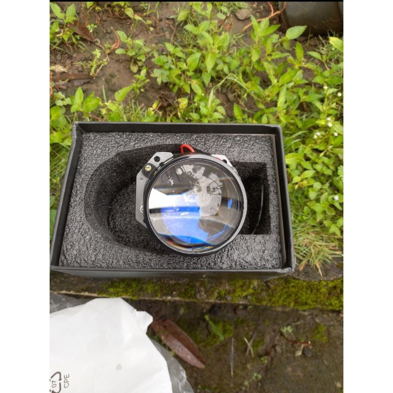 [SECOND NOT USE] PAKET BILED IPHCAR WST 2.5 INCH BLUE LENS + RELAY