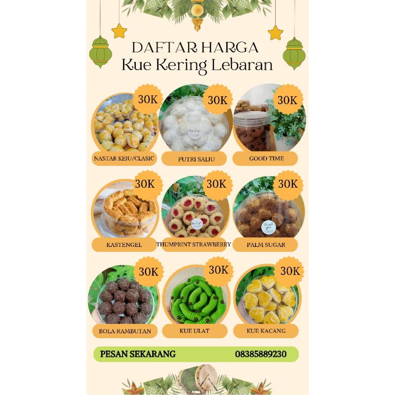 

kue kering (mohon baca deskripsi)