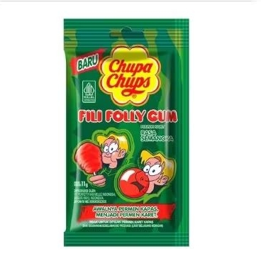 

Chupa Chups Fili Folly Permen Karet Kapas Semangka 11 g