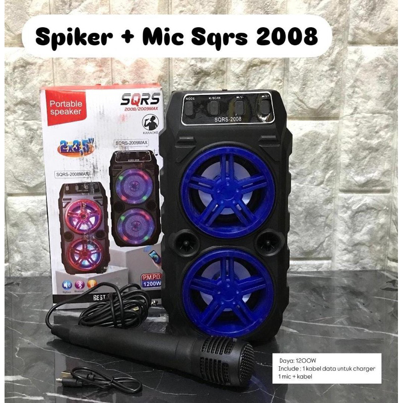 spiker + mic sqrs 2008