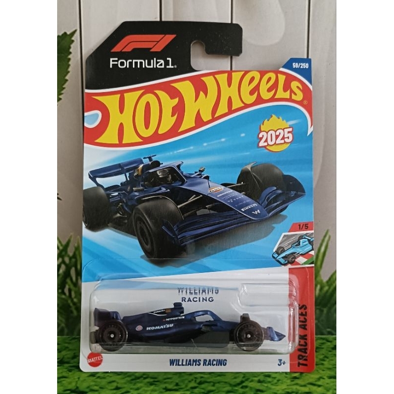 Hot Wheels Williams Racing Formula 1 2025 Mobil Balap F1