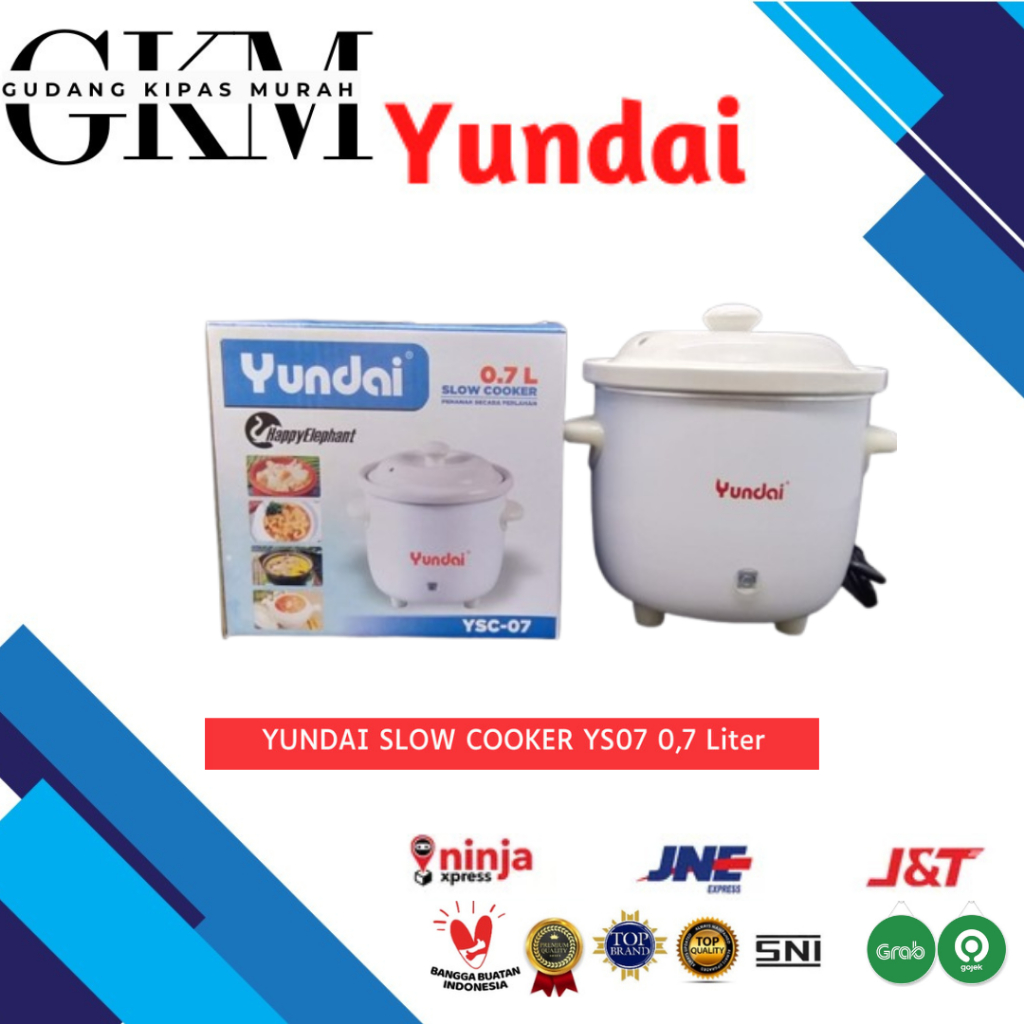 Yundai Slow Cooker YSC-07 0.7 Liter