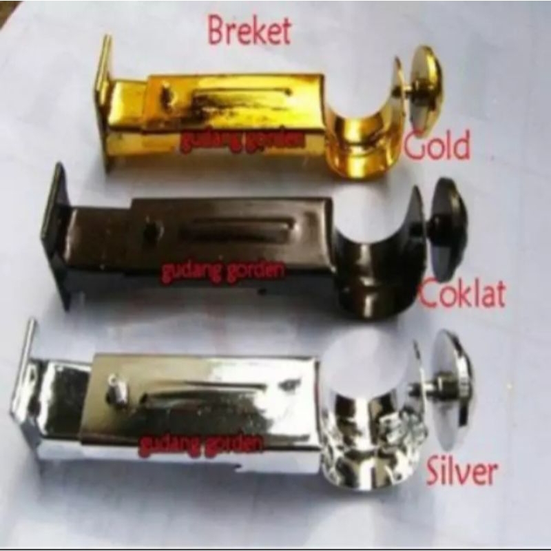 bracket rell pipa besi gorden