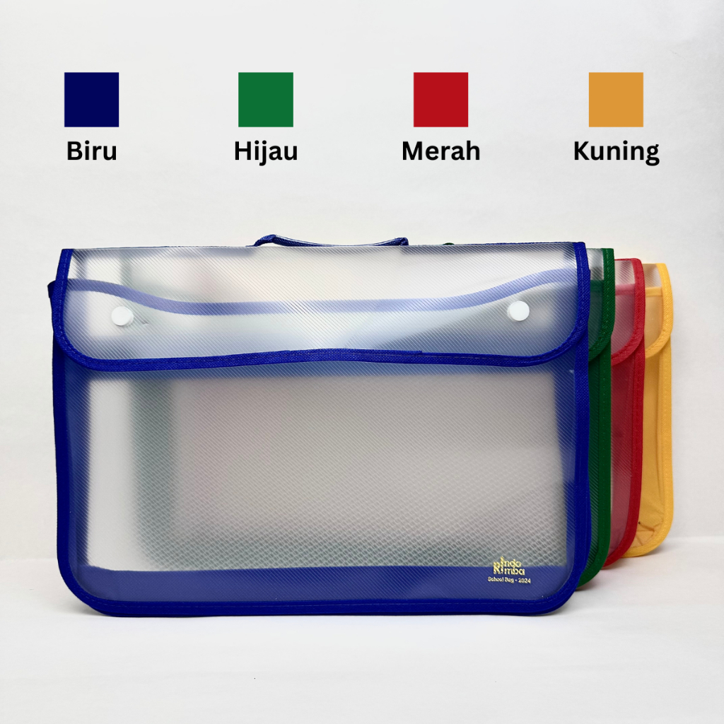 

School Bag/Map Kancing Ukuran Folio (F4)