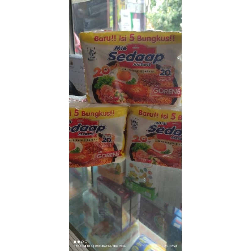 

mie sedaap @5 pack