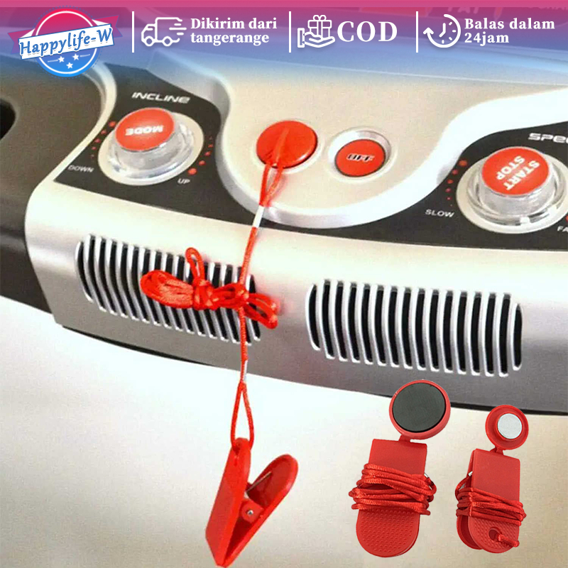 SAFETY KEY TREADMILL UNIVERSAL KUNCI TREADMILL MAGNET SAFETY KEY TREADMILL SAFETY KEY UNTUK FITNESS