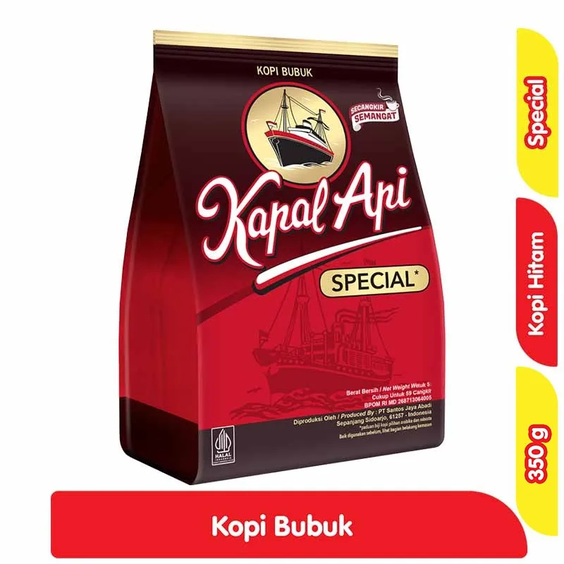

NG KAPAL API Special Merah Kopi Bubuk 350 gr