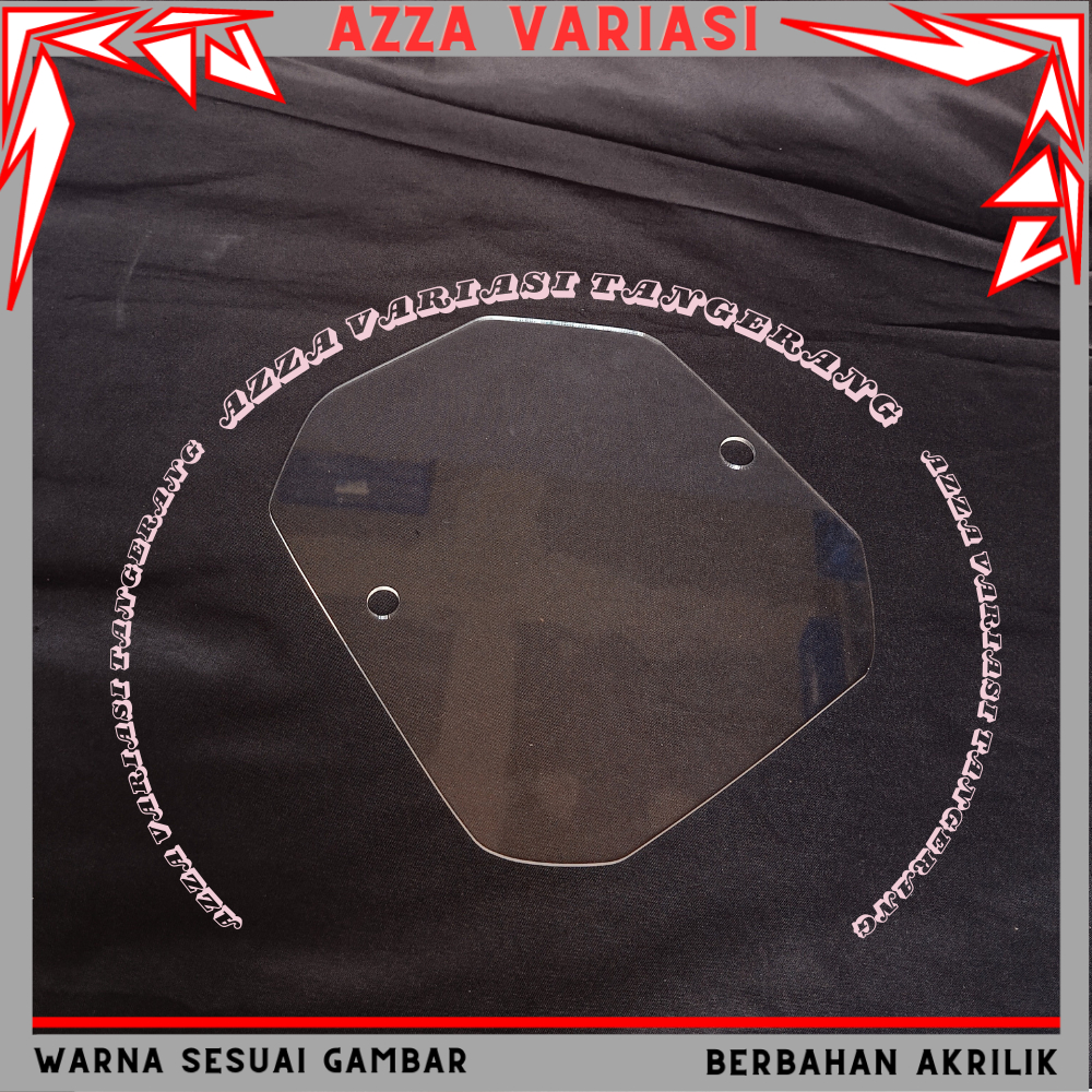 TUTUP AKI AKRILIK SCOOPY ESP STATER HALUS TAHUN 2017-2020 BENING TRANSPARAN COVER PELINDUNG TUTUP AK