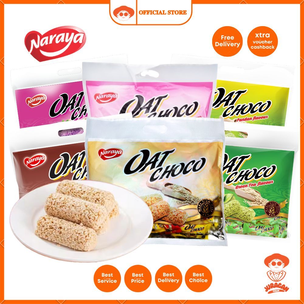 

Naraya Oat Choco Seral Granola Oat Rasa Original Chocolate Dan Aneka Rasa Halal 400gr