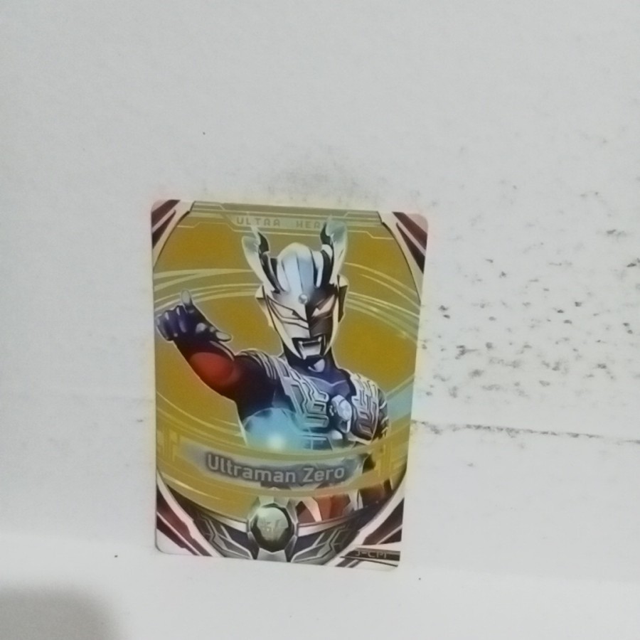 Paket Kartu Ultraman Fusion Fight CP Ultraman Zero Versi 3-CP1