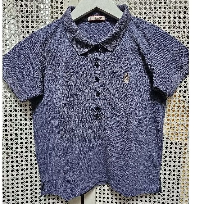 hush puppies blus crop original baju atasan kerah katun