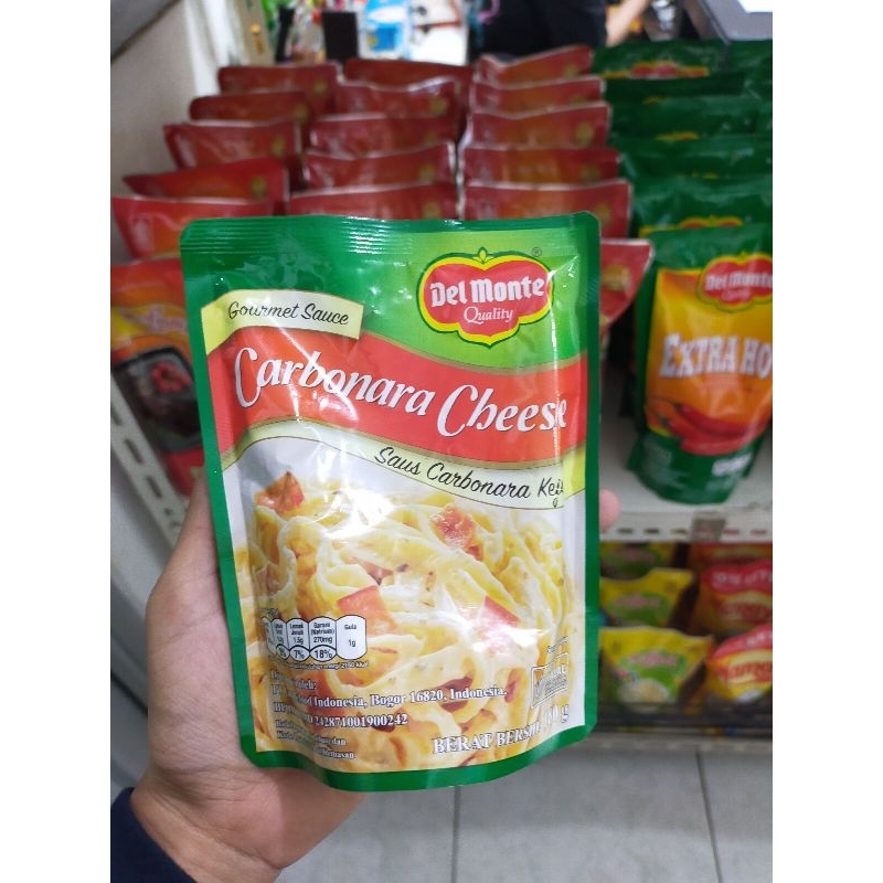 

DELMONTE CARBONARA CHEES 250G