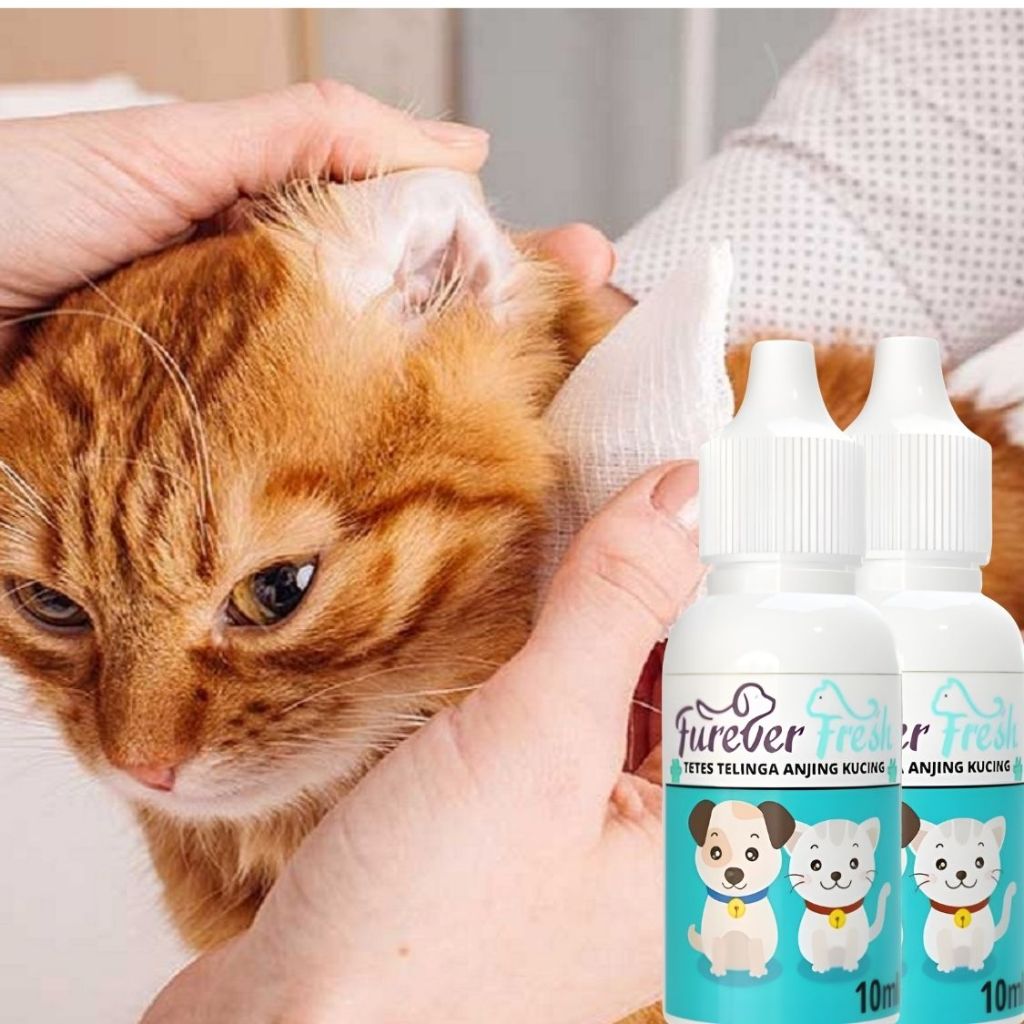 ObatTetes Telinga Infeksi Kucing & Anjing FEZONE