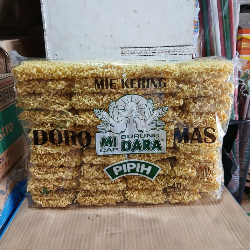 

Mie Kering Pipih Doromas Isi 40 Keping