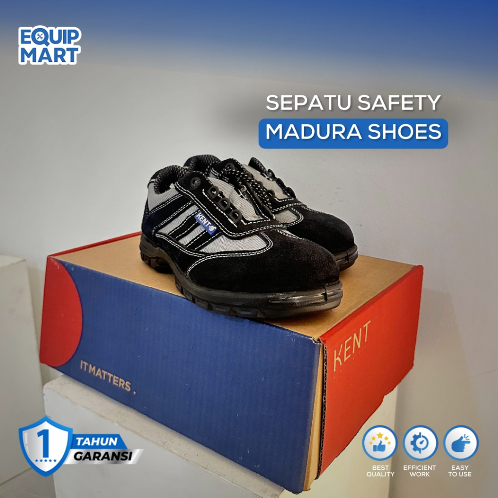 Safety Shoes Kent / Sepatu Safety Kent Madura Original
