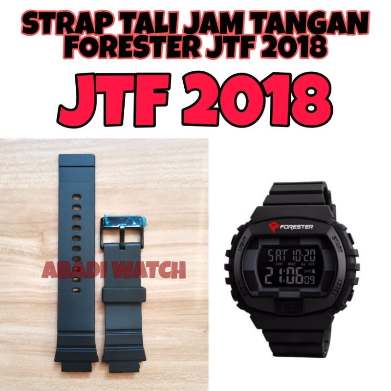 Strap tali jam tangan untuk Jam Tangan Forester JTF 2018 JTF2018 JTF-2018  berkualitas