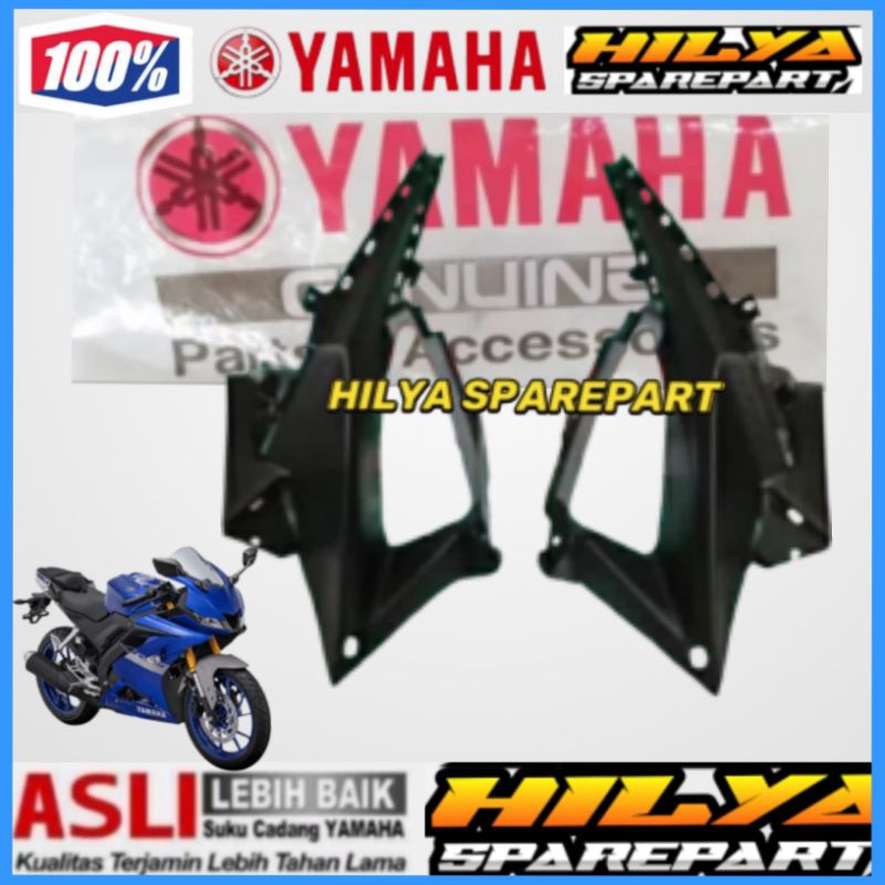 COVER FARING SAMBUNGAN SAYAP DALAM R15 R 15 VVA V3 KANAN KIRI ORIGINAL YAMAHA BK6-F117V-00P BK6-F117