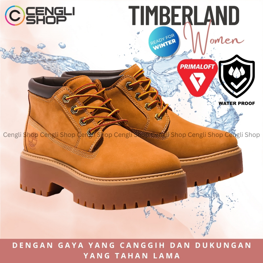 SEPATU BOOT TIMBERLAND WANITA ORIGINAL BOOTS CASUAL BRANDED TW21