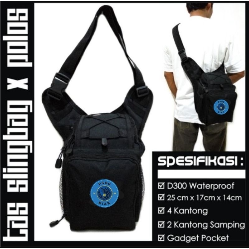 tas slempang slingbag psbs biak