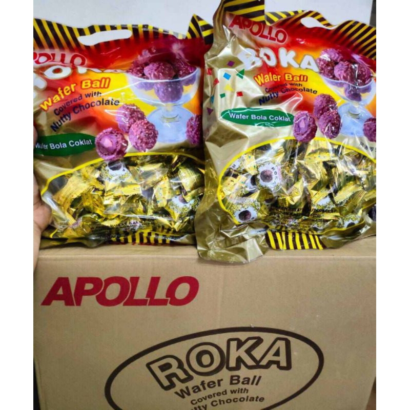 

Apollo Roka Wafer Kemasan Besar isi 70pcs