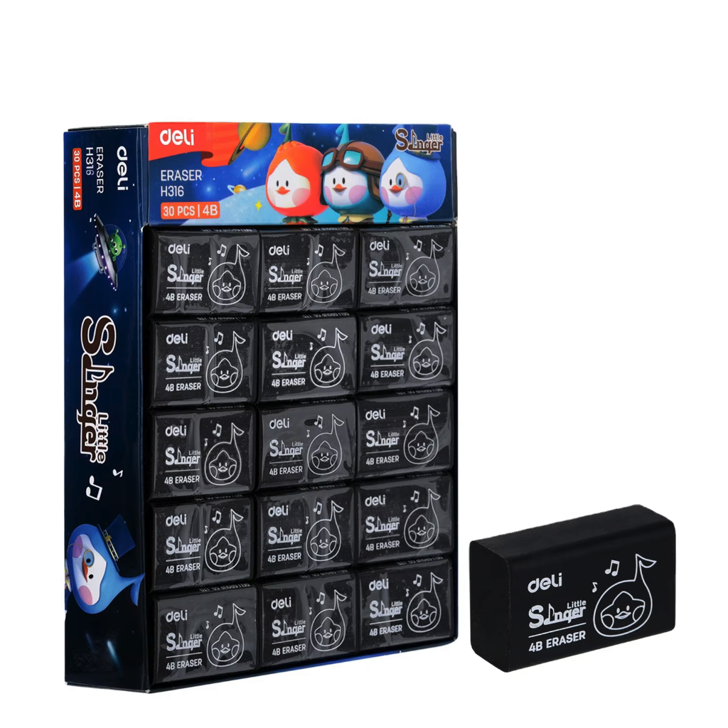 

DELI PENGHAPUS HITAM 4B KECIL EH316