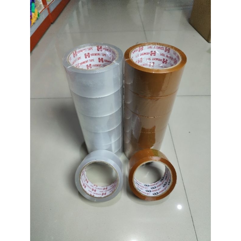 

Paket Hemat 6 Roll Lakban Opp 72 Yard/Lakban Packing/Lakban Coklat/Bening
