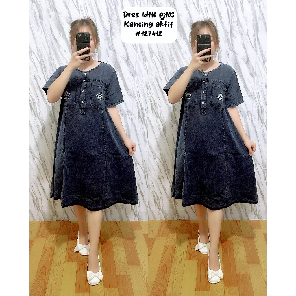 dress jeans wanita kekinian / dress jeans new model / dress model kancing