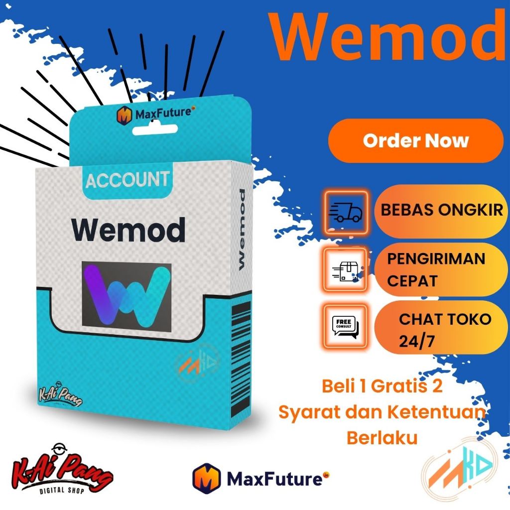 AUTO KIRIM KUPON | WEMOD PRO APK | KAIPANG_DIGlTAL_SHOPP