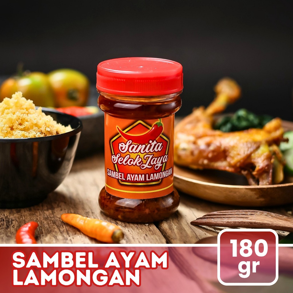 

SAMBEL AYAM LAMONGAN 180 GR SANITA SELOK JAYA
