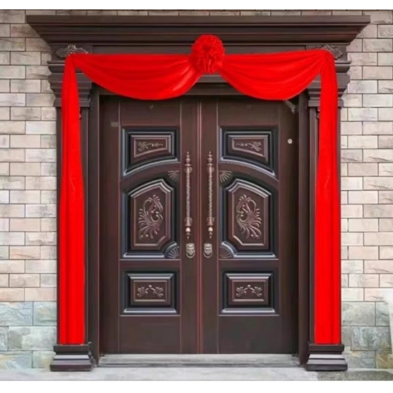 Kain Merah Pintu Pengantin / Wedding 5 meter