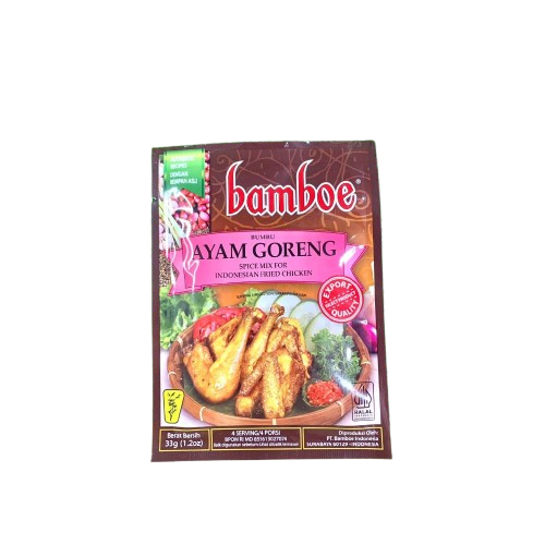 

BAMBOE BUMBU AYAM GORENG 40 GR 8992735210088