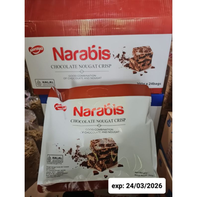 

NARABIS COKLAT COOKIES AND CREAM