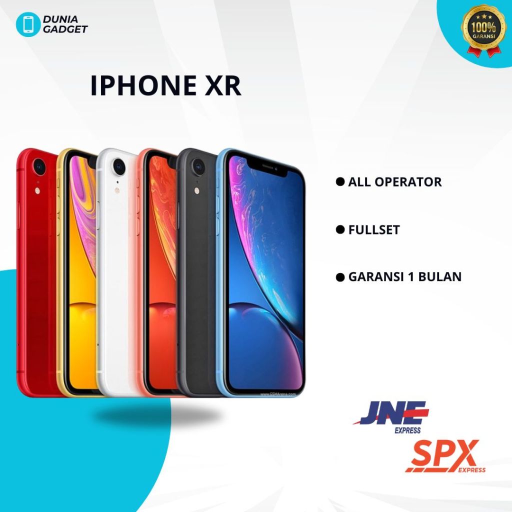 APPLE IPHONE XR 64GB 128GB SECOND ORIGINAL IP XR INTER HP IP MURAH XR LIKE NEW