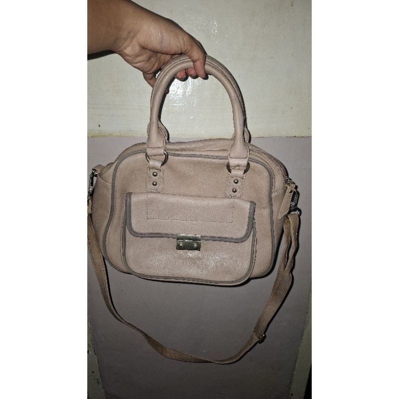 Preloved Tas Shopie Martin - Swagger Bag - Tas Wanita / Tas Cewe warna PINK