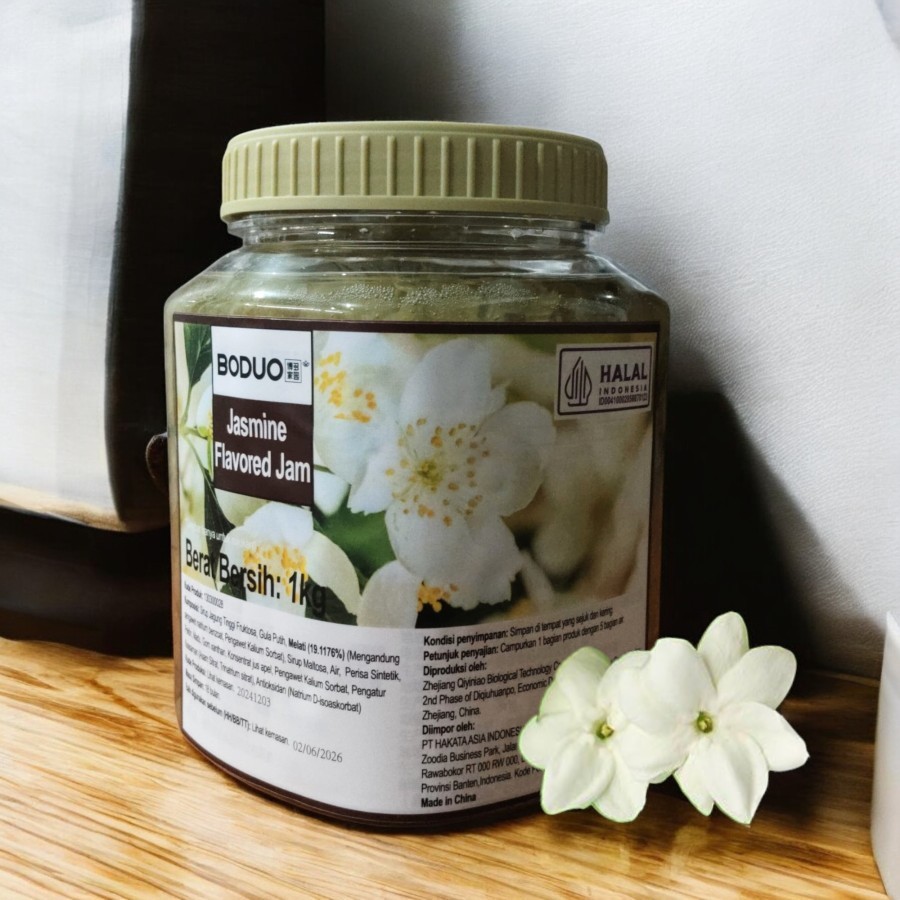 

Xinsheng Premium Boduo Jasmine Flavored Jam - Melati Selai 1kg