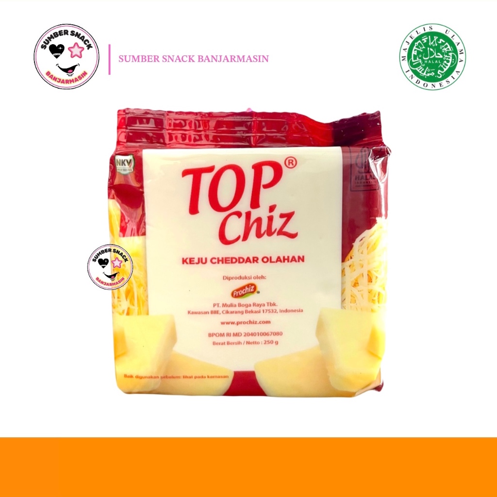 

Top Chiz Keju Cheddar (250g)