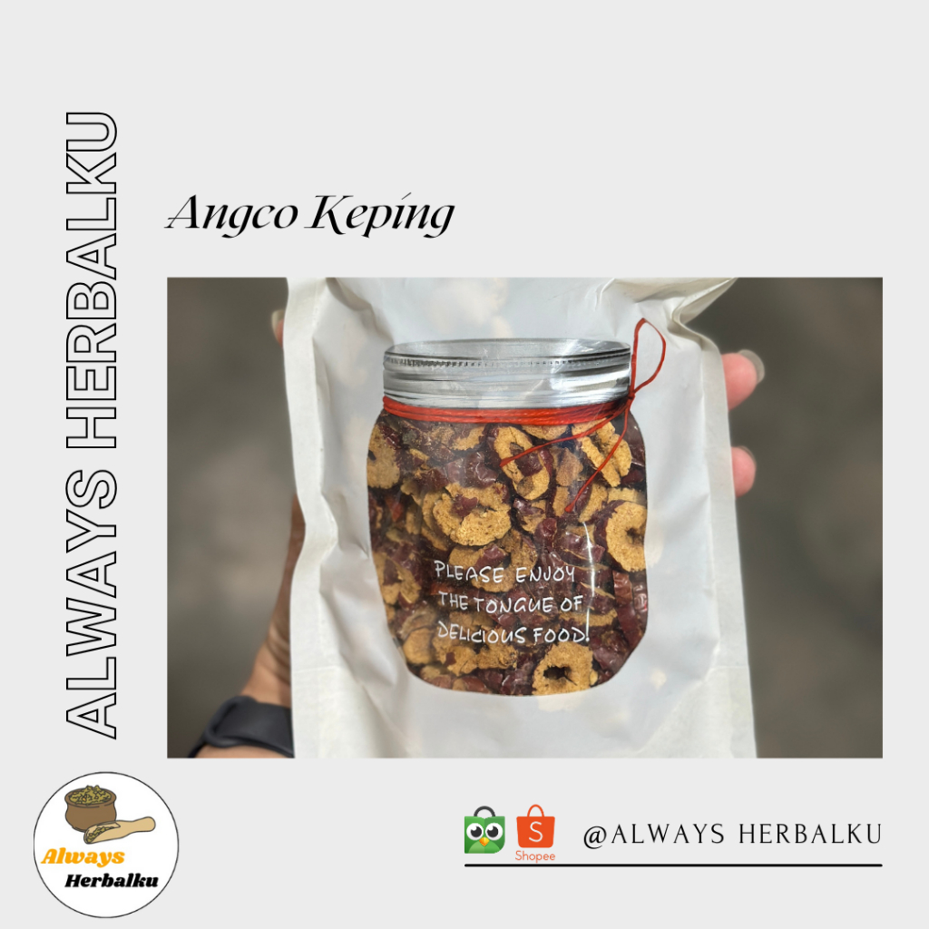 

Angco Keping / Sliced Jujube / Angco Iris / Dried Jujube - 200gr