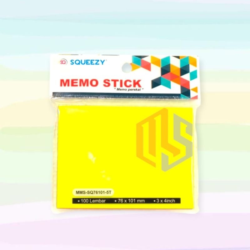 

Sticky Notes/Post it/Kertas Memo/Memo Tempel MMS-SQ76101