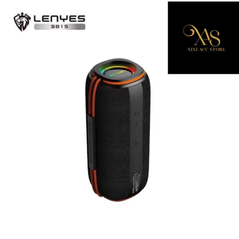 LENYES S815 30W Wireless Speaker Bluetooth 5.3 Portable Hifi Stereo Bass RGB Light Waterproof IPX6 T