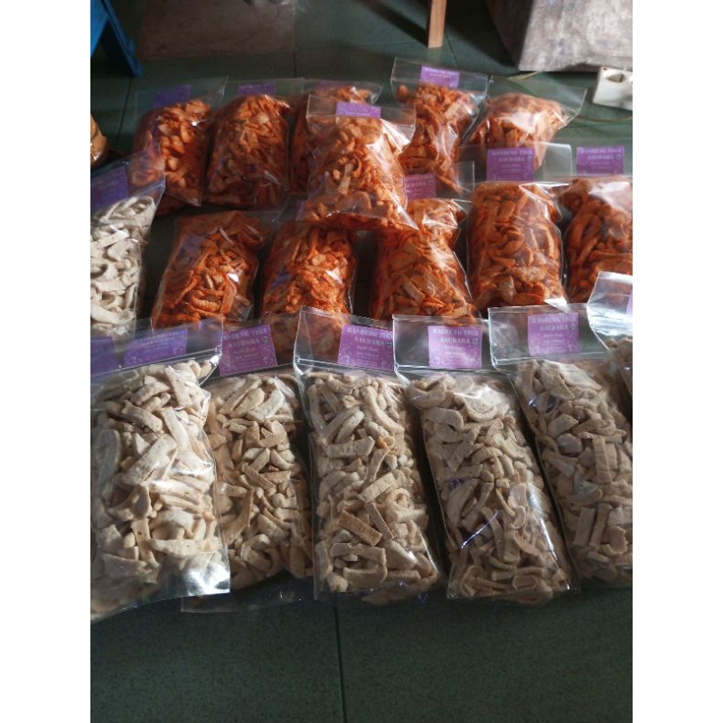 

basreng tiga saudara ukurang sedang 250gr