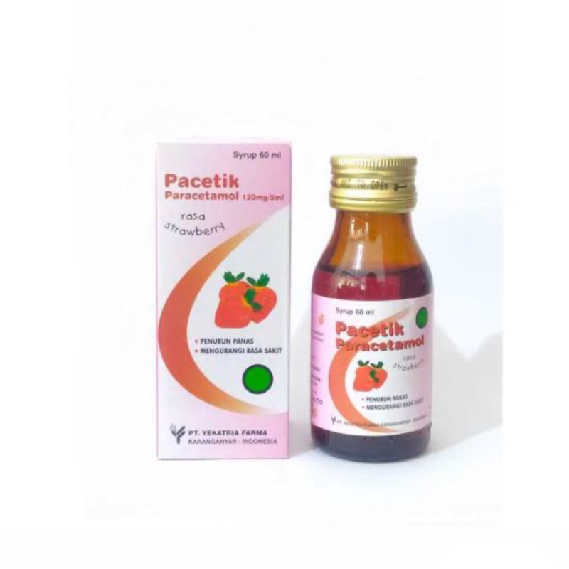 PACETIK SIRUP 60 ML - Paracetamol Sirup