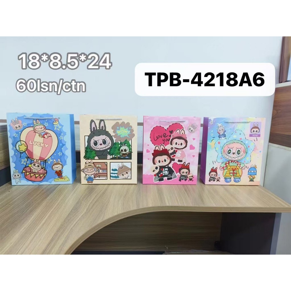 

OTH 4218A6 - ISI 12 PAPERBAG UK 18X8.5X24 TALI KUR BERDIRI MTF MIX A6