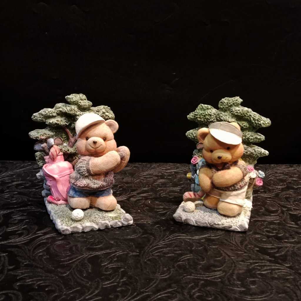 

Penahan Buku/Pembatas Buku Figurine Beruang