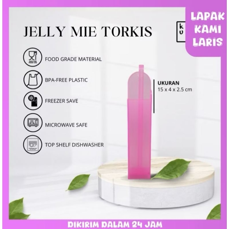 Cetakan Jelly Mie Tokris, Serutan Jelly Mie