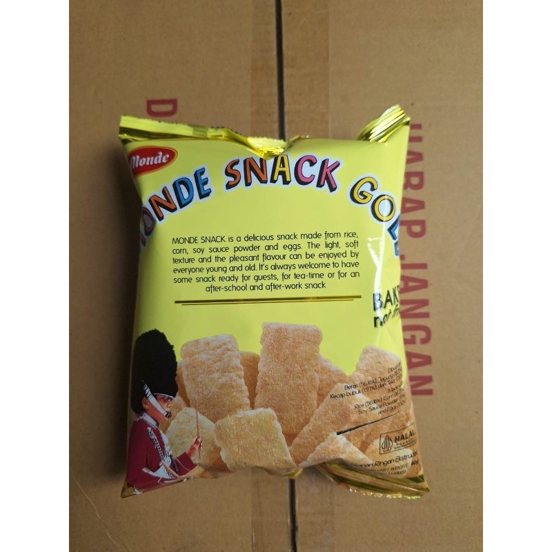 

monde snack gold